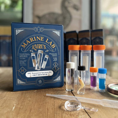 DIY手作 透明標本製作組 Diaphonization/Transparent Specimen Kit_Kairu Marine Lab 共四款